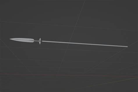 Medieval Style Long Boar Spear Free Vr Ar Low Poly 3d Model Cgtrader