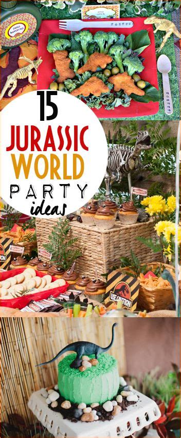 Jurassic World Party Ideas Paiges Party Ideas Jurassic Park Party