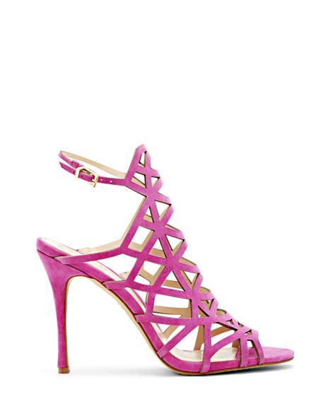 Vince Camuto Kristana - Cutout High Heel Sandal in Pink - Lyst