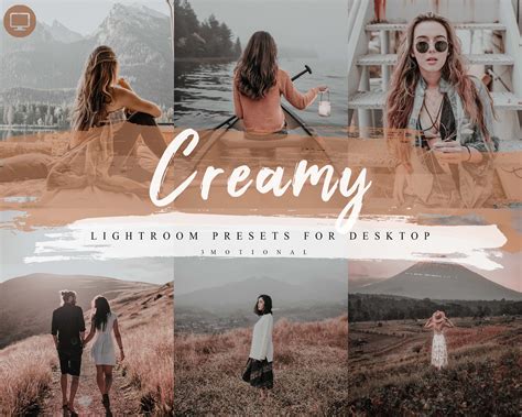 5 Lightroom Presets Creamy Lightroom Desktop Presets Instagram Etsy