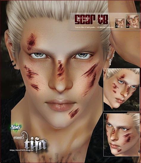 Tifa Sims Scar V8 By Tifa Sims 3 Downloads Cc Caboodle Sims Sims 4