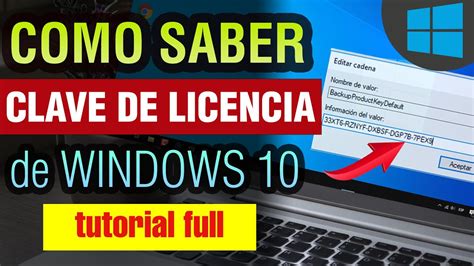 Como Saber La Clave De Licencia De Windows 10 Como Saber La Clave De