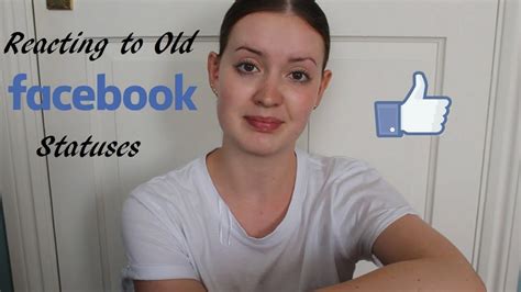 Reacting To Old Facebook Statuses Youtube