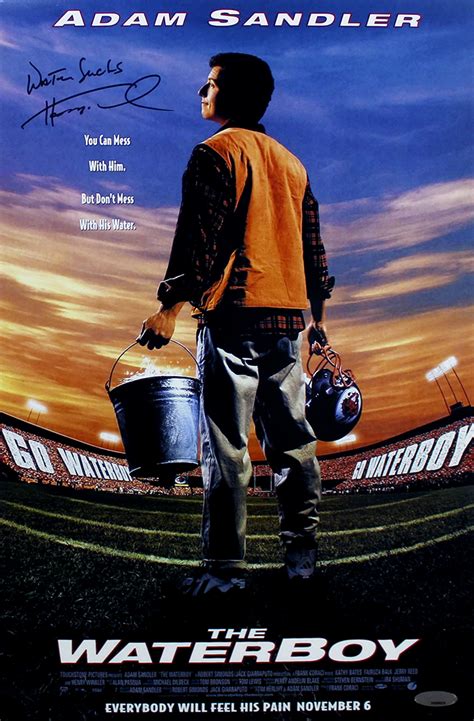Sharpe, benjamin hoetjes and others. Henry Winkler Autographed Waterboy 11x17 Mini Movie Poster ...