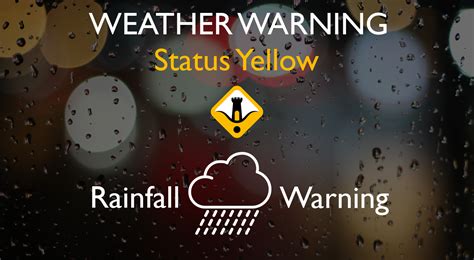 If you hear an alarm on the road, should withdraw from public. A status yellow rainfall warning has been issued by Met Éireann - valid from Sunday 13 October ...