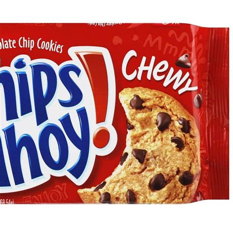 Chips Ahoyy Chocolate Chip Cookies Are Shown In This Undrecognized Image