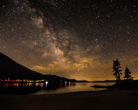 Milky Way Over Tahoe Photograph By Martin Gollery Fine Art America