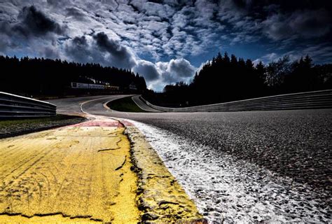 The little road you see on the photo above is a remain of the original road. BubbleOli on Twitter: "Stunning picture of the Eau Rouge ...
