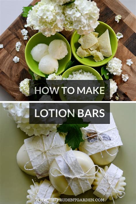 How To Make Lotion Bars