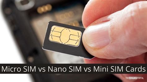 Difference Micro Sim Vs Nano Sim Vs Mini Sim Cards Theandroidportal