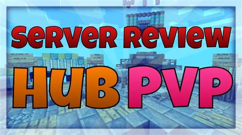 Mcpe Server Review Hub Pvp Youtube