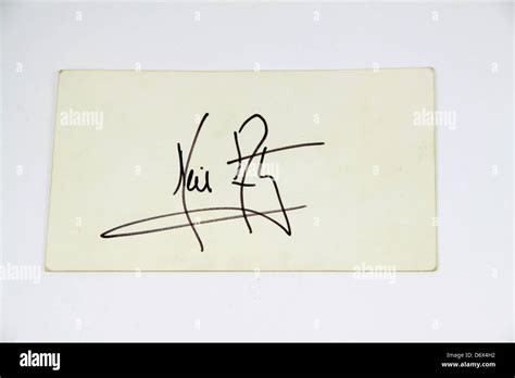 Neil Armstrong Original Signature