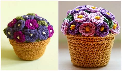 Potted Plant Free Crochet Patterns
