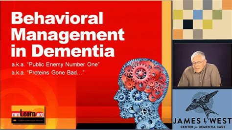 Behavioral Management In Dementia Youtube
