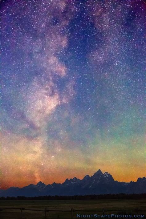 Milky Way Dawn Over Tetons By Royces Nightscapes Via 500px Grand