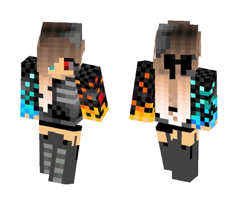 Download Fire And Water Girl 1 Minecraft Skin For Free Superminecraftskins