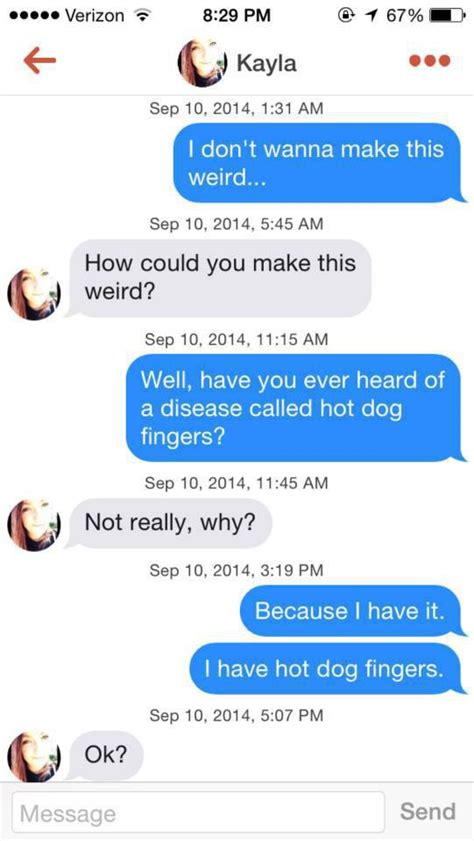 28 Best Of The Best Tinder Messages