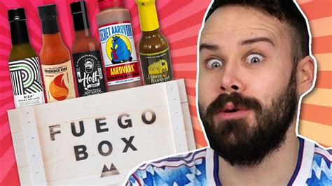 irish people try fuego box hot sauces youtube