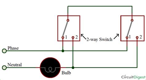 How To Wire A Two Way Switch Light How Two Way Switch Works