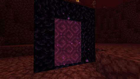 Pink Nether Portal Minecraft Texture Pack