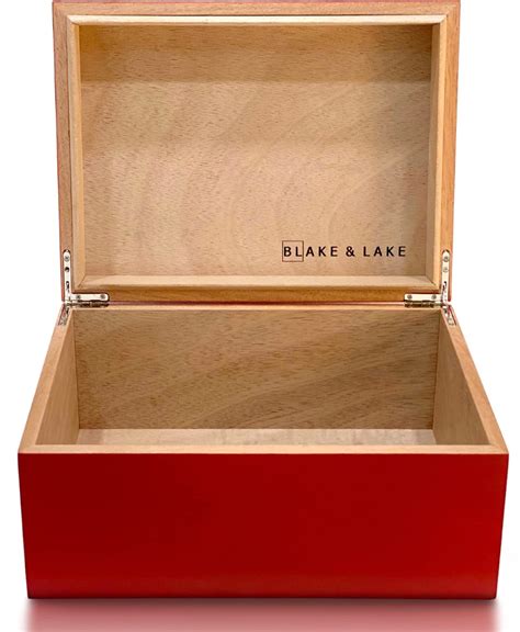 Buy Blake And Lake Wooden Keepsake Box With Lid Wood Storage Box With