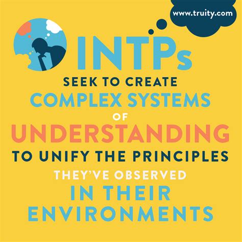 Intps Seek To Create Complex Systems Of Understanding To Unify The