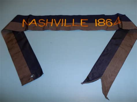 Rst012 Civil War Us Army Flag Streamer Nashville 1864 3900 Picclick