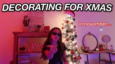 Decorating My Room For Christmas 2020 Youtube