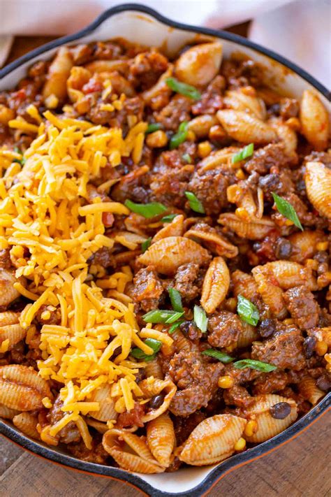 Check spelling or type a new query. Cheesy Tex Mex Pasta - Dinner, then Dessert