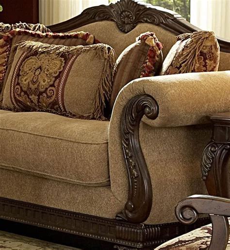 Cool Couch With Wood Trim Fantastic Couch With Wood Trim 29 For