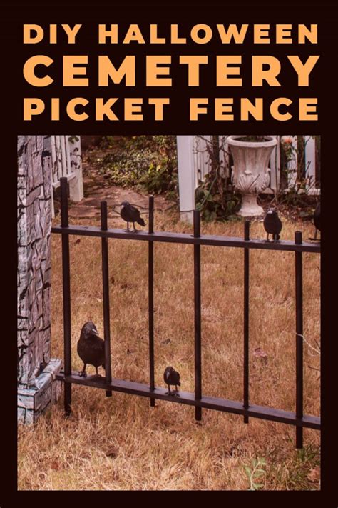 Online shopping from a great selection at movies & tv store. How to Make a DIY Halloween Cemetery Picket Fence - Entertaining Diva @ From House To Home