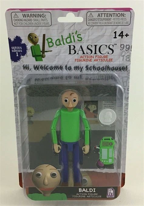 Baldis Basics 5 Action Figure Happy Baldi Toy Phatmojo Basically Games