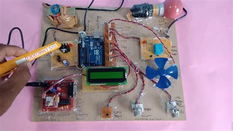 Iot Based Air Pollution Monitoring System Using Arduino Youtube