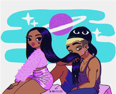 Eloi On Instagram “ Órbita” Black Girl Art Black Couple Art