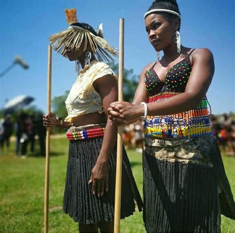 clipkulture zakithi bhengu and maiden in zulu umemulo traditional attire for etv s soapie imbewu