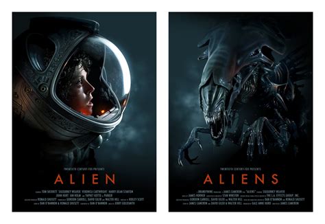 Alien Movie Cover Aliens Alien Science Fiction 1979 Pearls 1986 Space Suit Sigourney Weaver