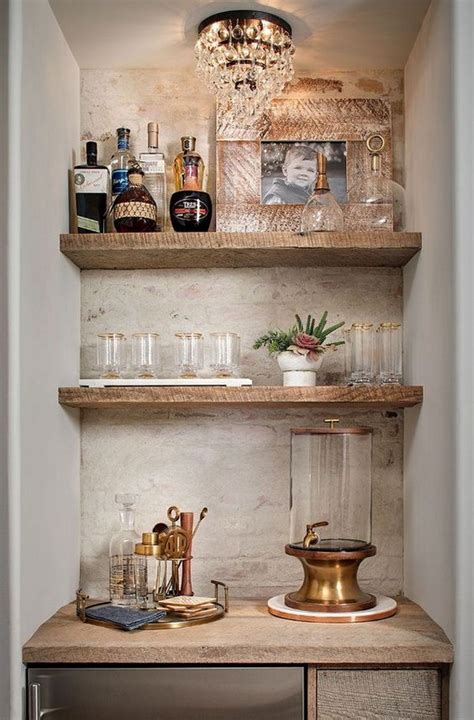 Ideas small space small kitchen bar counter design. Awesome Home Bar Ideas That You Can Create Even In Small ...