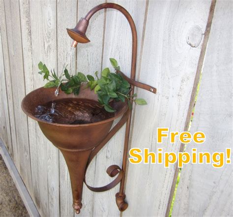 / can fountain pumps be returned? Faucet Spout Sconce SOLAR Water Fountain - Outdoor Water Fountain- Free Shipping. $79.00, via ...