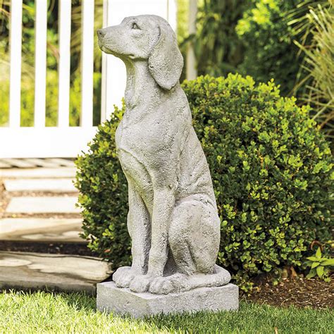 Find the perfect patio furniture & backyard decor at hayneedle, where you can buy online while you explore our room designs and curated looks for tips, ideas & inspiration to help you along the way. Garden Dog Statue | Gump's
