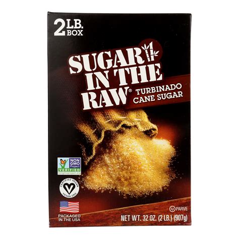 Sugar In The Raw Turbinado Sugar Case Of 12 2 Lb Foodsbasics