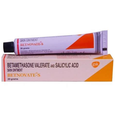 Betamethasone Salicylic Acid Betnovate S Ointment 20gm For Personal