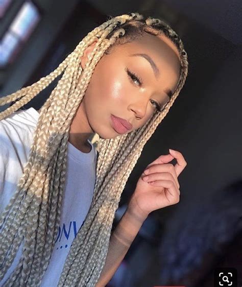 Curly Hair Braids Blonde Box Braids Short Box Braids Box Braids Hairstyles Party Hairstyles