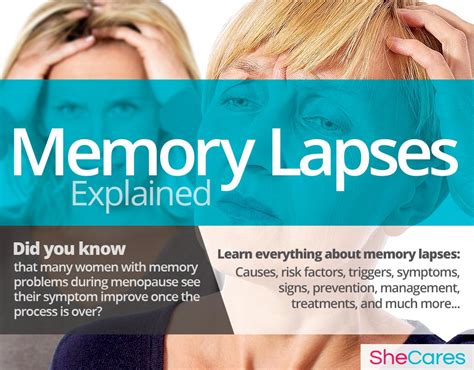 memory lapses shecares
