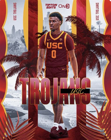 Bronny James Commits To Usc The Hoop Post