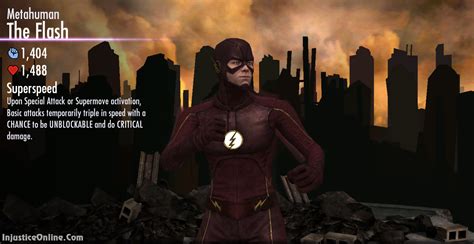 Injustice Gods Among Us Mobile Metahuman Cw Flash