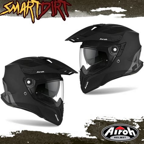 Jual AIROH COMMANDER BLACK MATT 2022 HELM AIROH COMMANDER BLACK MATT