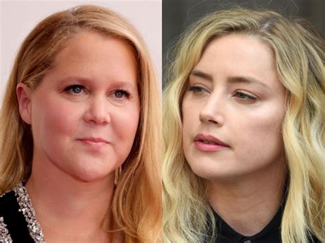 Amy Schumer Shows Support For Amber Heard On Instagram