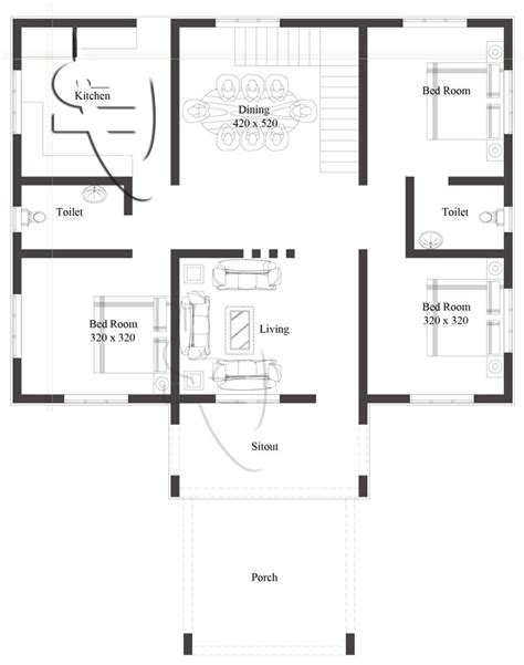 Modern 3 Bedroom One Story House Plan Pinoy Eplans