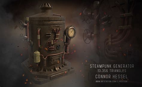 Artstation Steampunk Generator Connor Hessel