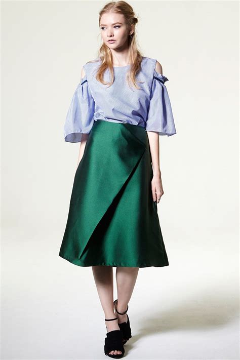 Laura Satin Skirt Discover The Latest Fashion Trends Online At Storets